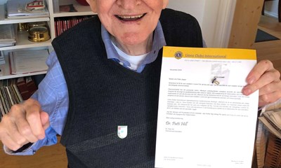 Palle var et levende bevis p� klubbens motto