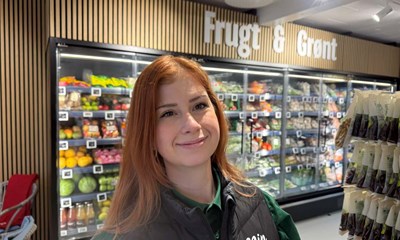 Cecilie er det nye ansigt i Min K�bmand