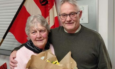 Valgt f�rste gang i 1971: Doris har sat sig tungt i formandsstolen