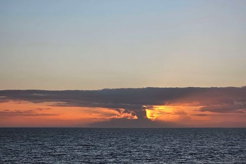 Dagens billede: Solnedgang over R�nne