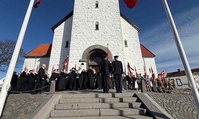 Bornholm mindes 80-�ret for 5.april 1946