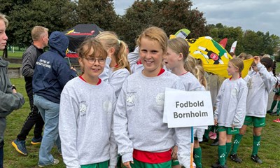 U11/12-piger p� Valby-tur