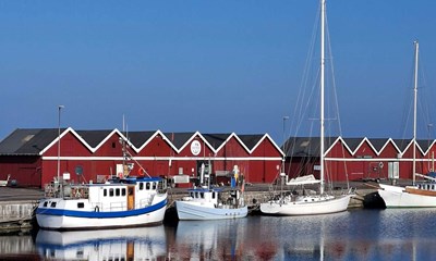 Dagens billede: Smuk morgen i Hasle Havn