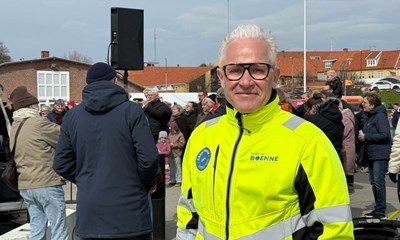 F-35 vendte om med tekniske problemer - helikopter blev den nye attraktion