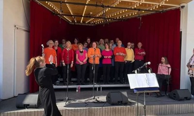 Gospelkor til festival i Tivoli