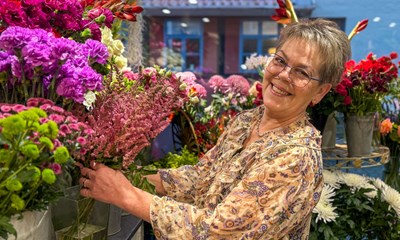 Har bundet blomster for de kongelige: 'Man g�r sig lidt ekstra umage'
