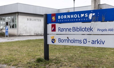 Indbrud p� biblioteket