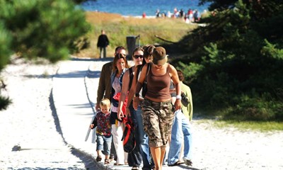 Dueodde gemmer p� mere end sand
