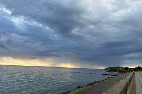 Dagens billede: Regn og torden p� vej ind