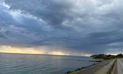 Dagens billede: Regn og torden p� vej ind