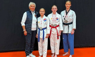 Seks medaljer til Bornholm