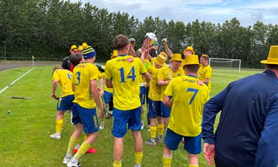 Jublen var st�rst efter kampen