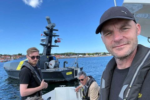 Dobbeltdrone vakte opsigt under Folkem�det