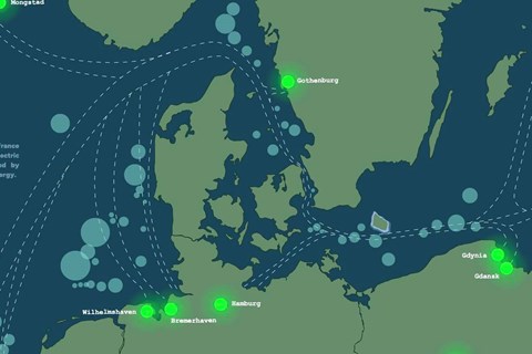 H�ber p� pilotprojekter: Fragtskibe kan lades op ved energi�en