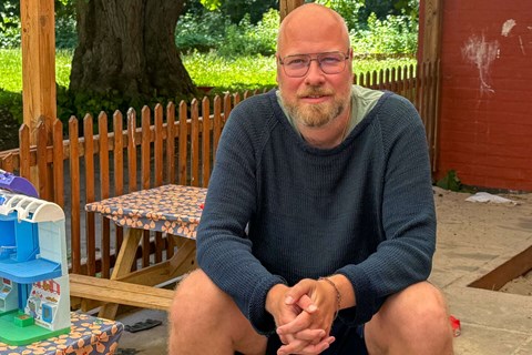 Efter 20 �r var han klar til at skifte spor - men s� skete der noget