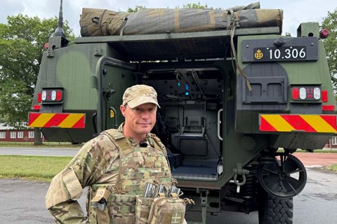Nye Patria-vogne skal beskytte Almeg�rds soldater