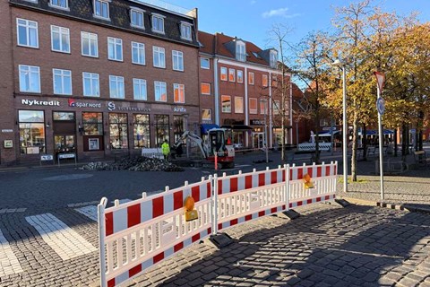 Store Torv sp�rret i tre uger