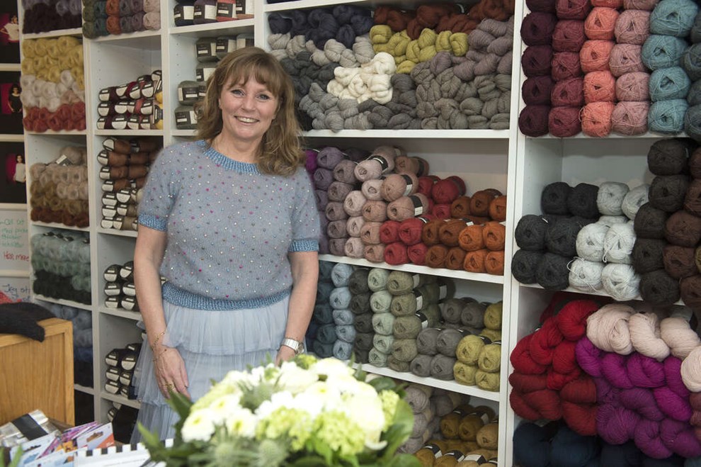 Rnne har fet ny garn- og strikkebutik