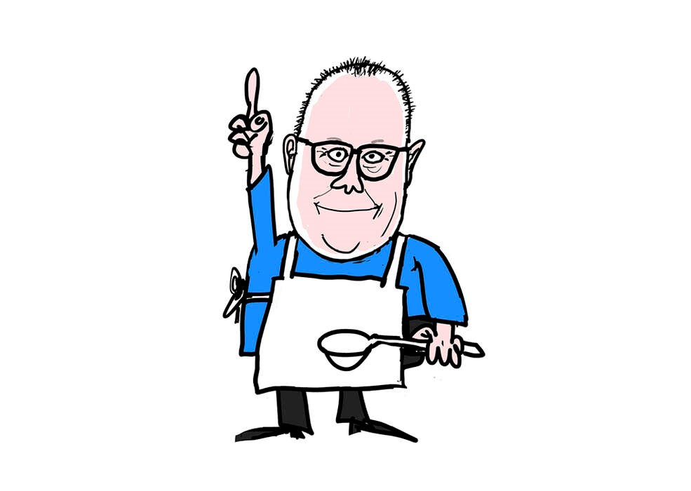 Madens temperatur er en varm kartoffel