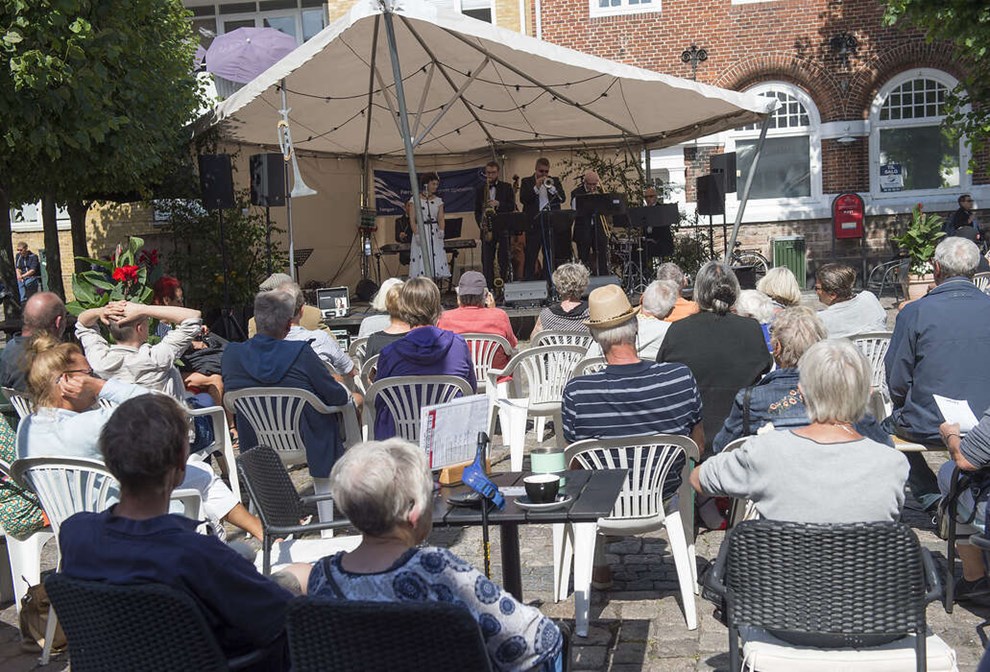 Gratis jazz i Sommerfugleparken