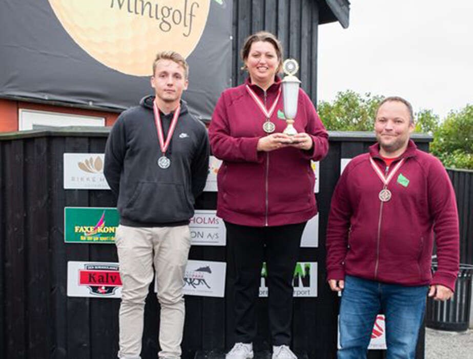 �sterlars stod st�rkt ved BM i minigolf