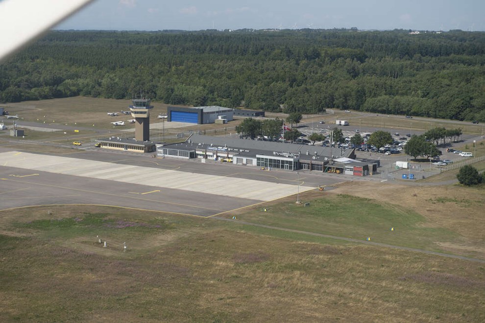 SAS �bner flyrute mellem R�nne og K�benhavn