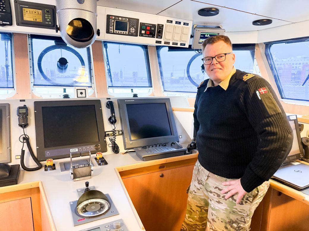 Jackie Nielsen gik ind i Hjemmeværnet i 2014, og det blev Marinehjemmeværnet, fordi han altid har været glad for at sejle. Foto: Henrik Nielsen