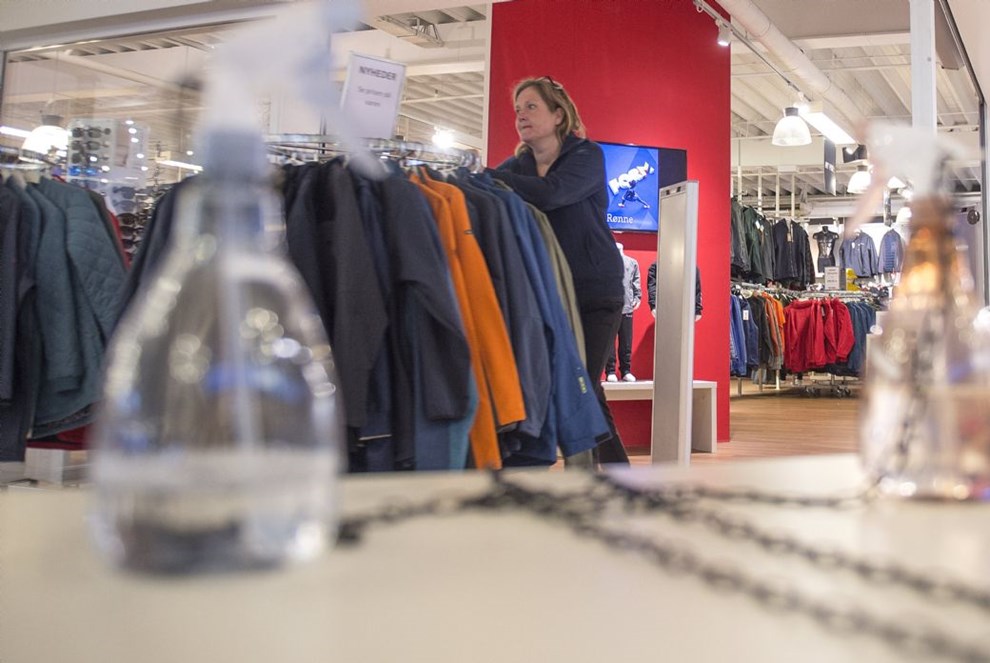 Sportsforretning lukker Sportsforretning lukker