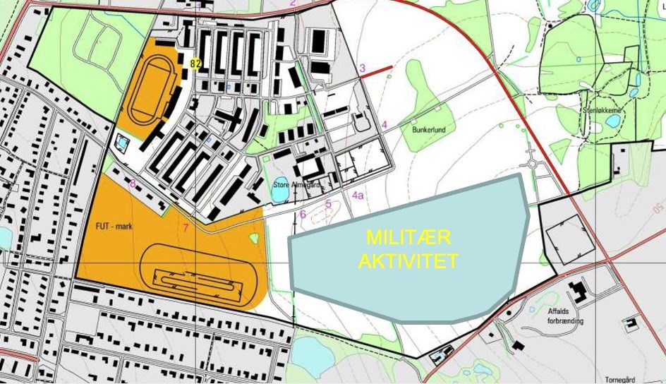 Kasernen lukker stier efter granatfund  minesgere skal finkmme omrde