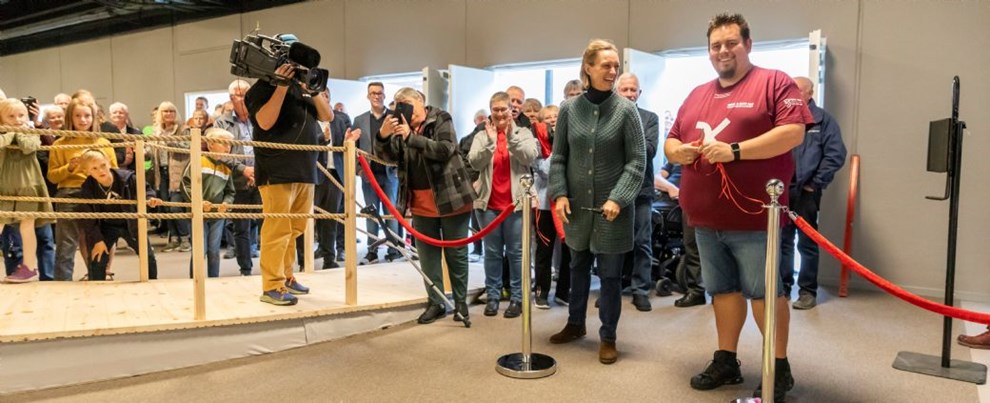 Minigolfcenter er nu indviet