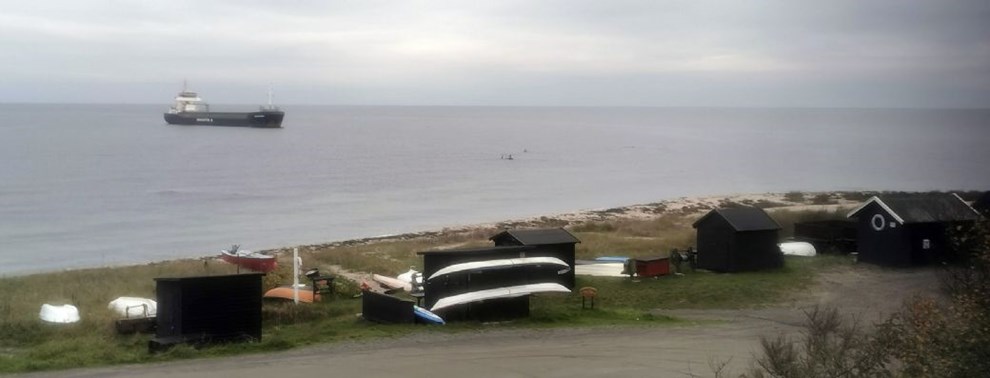 Fragtskib er stdt p grund