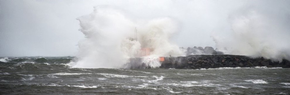 DMI forventer stormende kuling fra sydvest DMI forventer stormende kuling fra sydvest