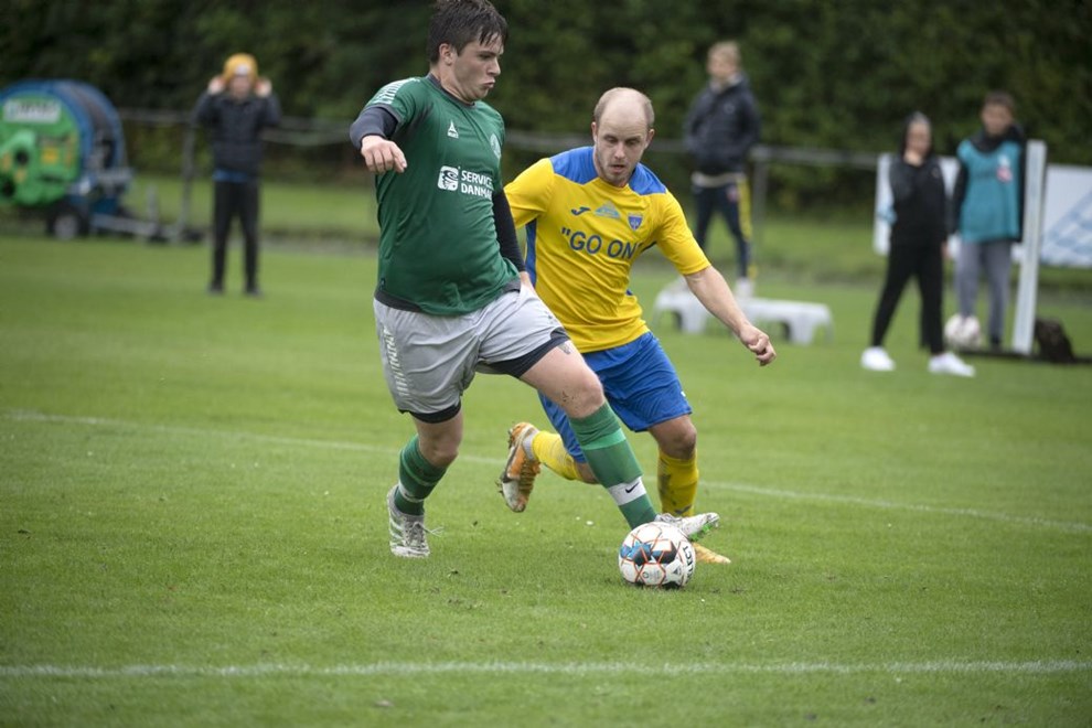 Beskeden hattrick-helt: 'Det er ogs holdets skyld, at jeg er skarp lige nu'