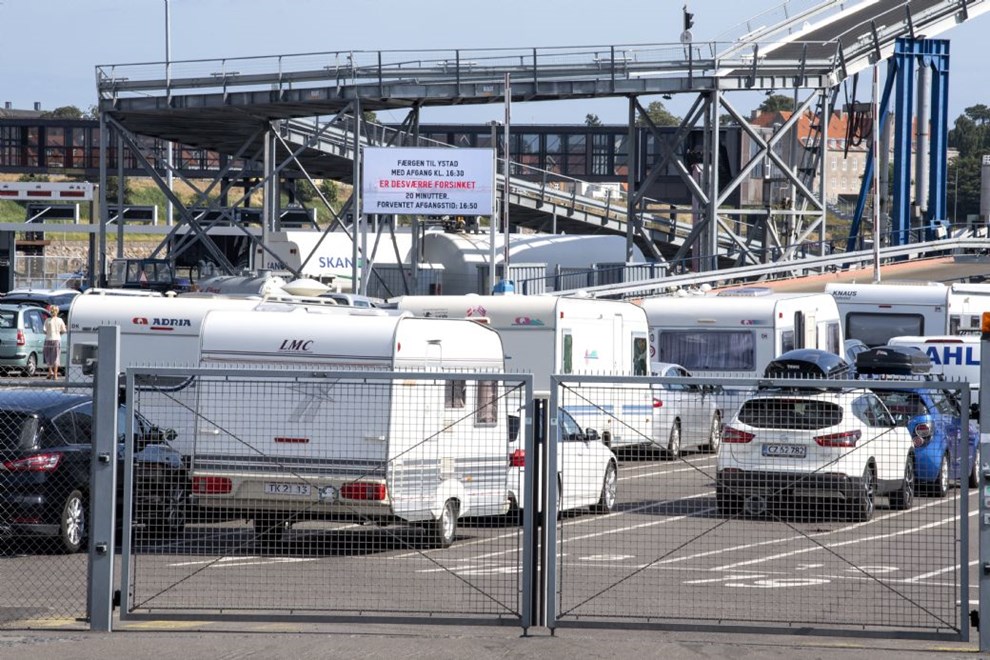 Molslinjen fastholder: Der er plads til for f biler p Rnne Havn