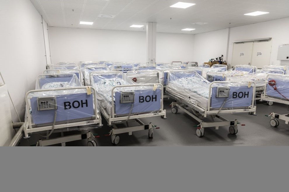 Positiv melding fra hospitalet: De mange smittede bliver ikke indlagt