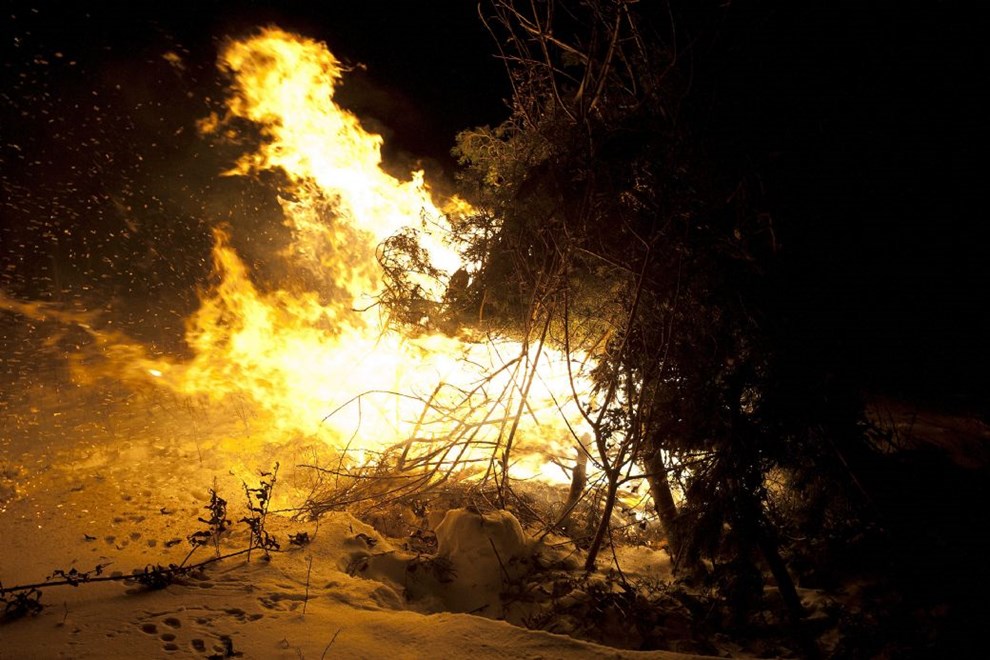 De holder fast i stemningsfuld tradition