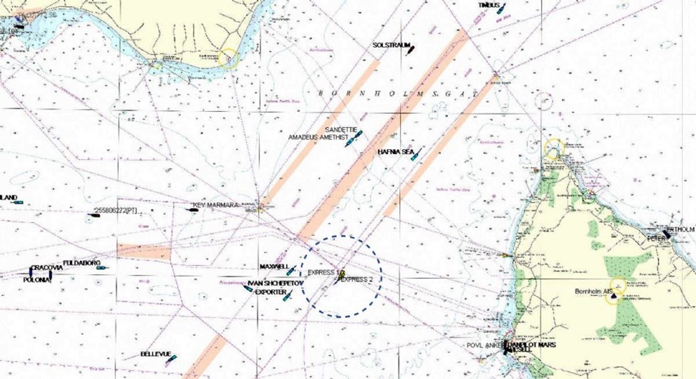 Borger: Frger var kun 159 meterfra hinanden i nrved-kollision