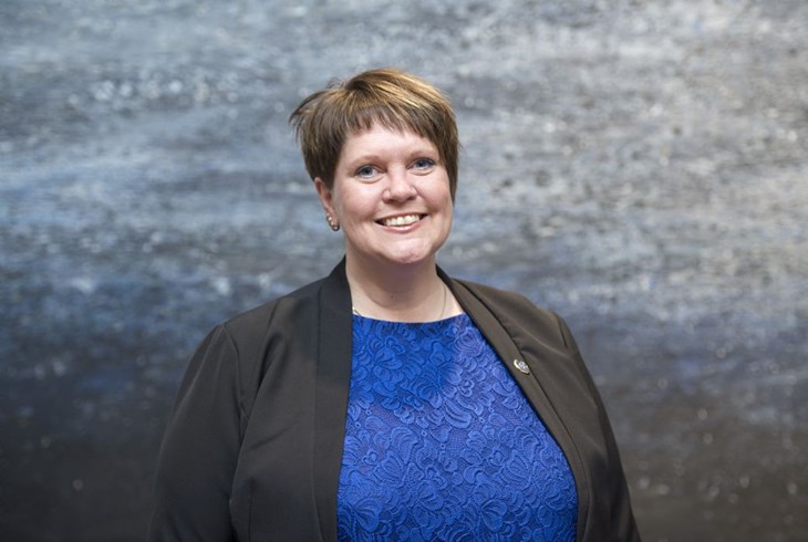 Linda Kofoed Persson, medlem af kommunalbestyrelsen for Dansk Folkeparti. Arkivfoto: Berit Hvassum. 