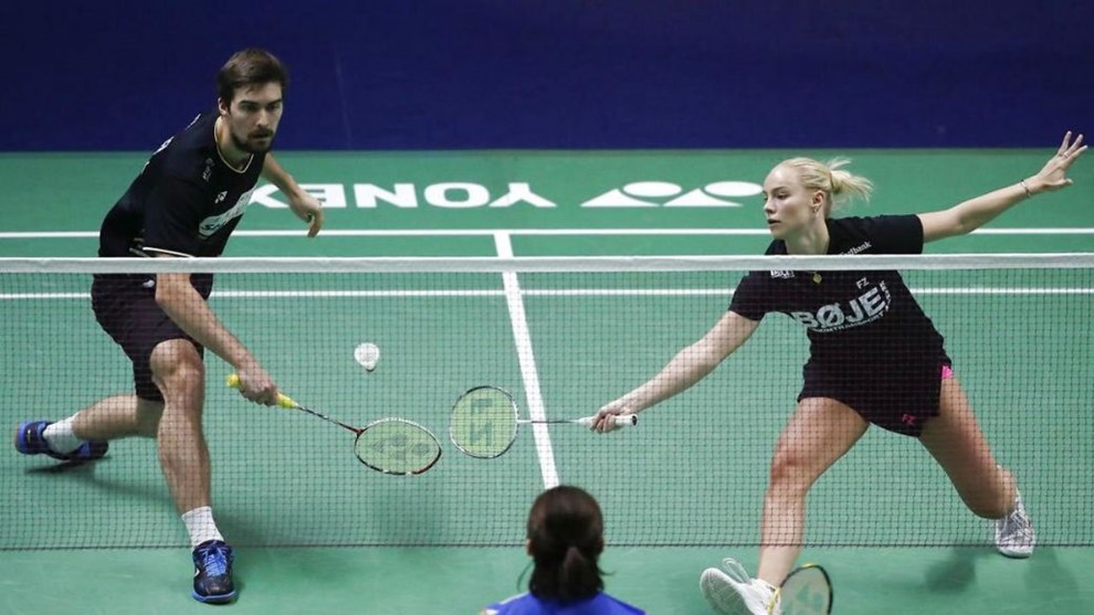 Godt i gang  Mathias Christiansen ogs videre i mixdouble