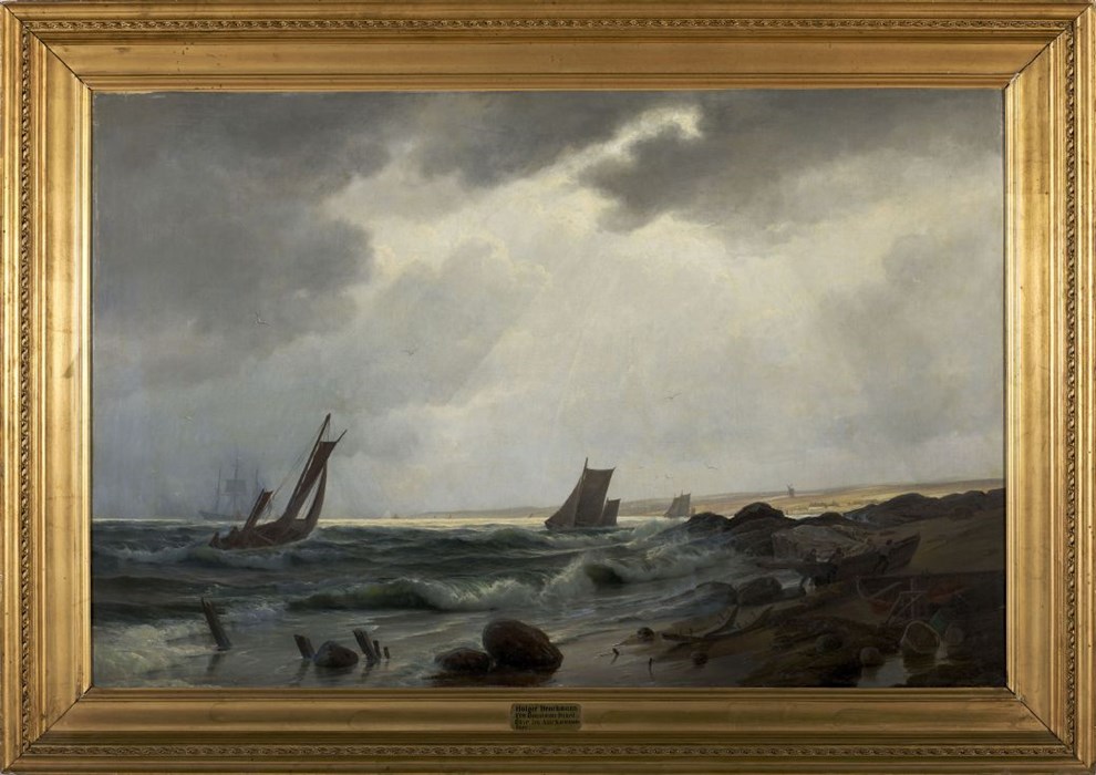 Rejs til Amerika eller en isoleret ø: Drachmann valgte Bornholm Rejs til Amerika eller en isoleret ø: Drachmann valgte Bornholm