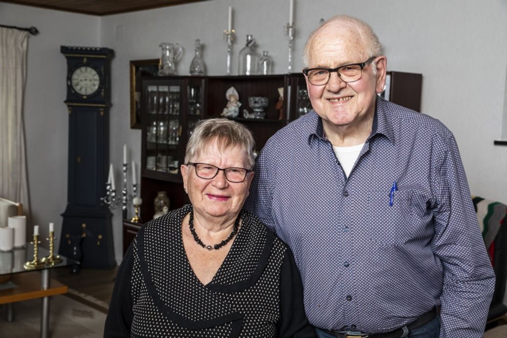 Ulf og Anny har levet det meste af deres liv i Klemensker: 'Her er et fantastisk sammenhold'