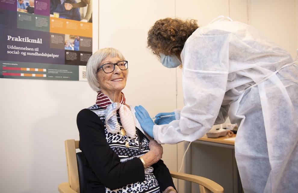 ldre og srbare borgere vil snart kunne blive vaccineret i eget hjem