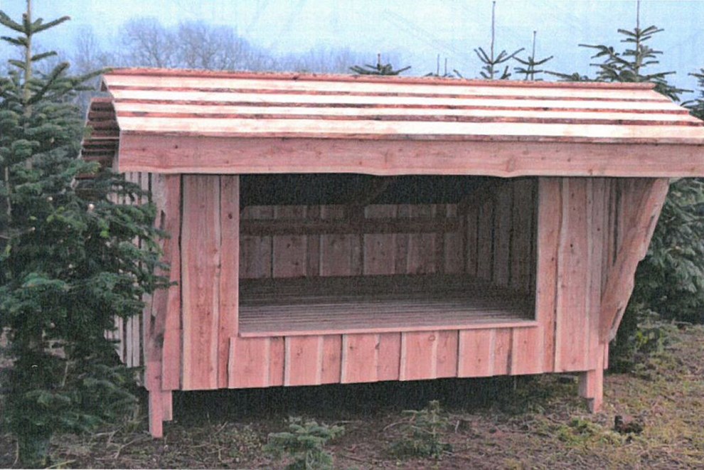 Elever bygger sheltre