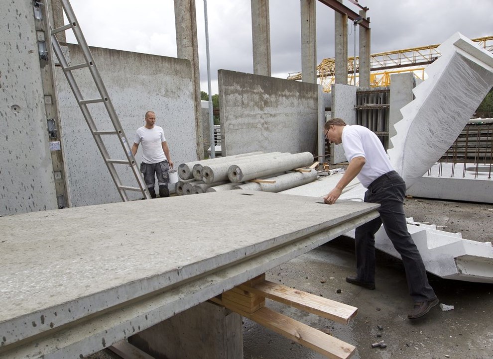 Mangel p betonsand skabte umiddelbar panik