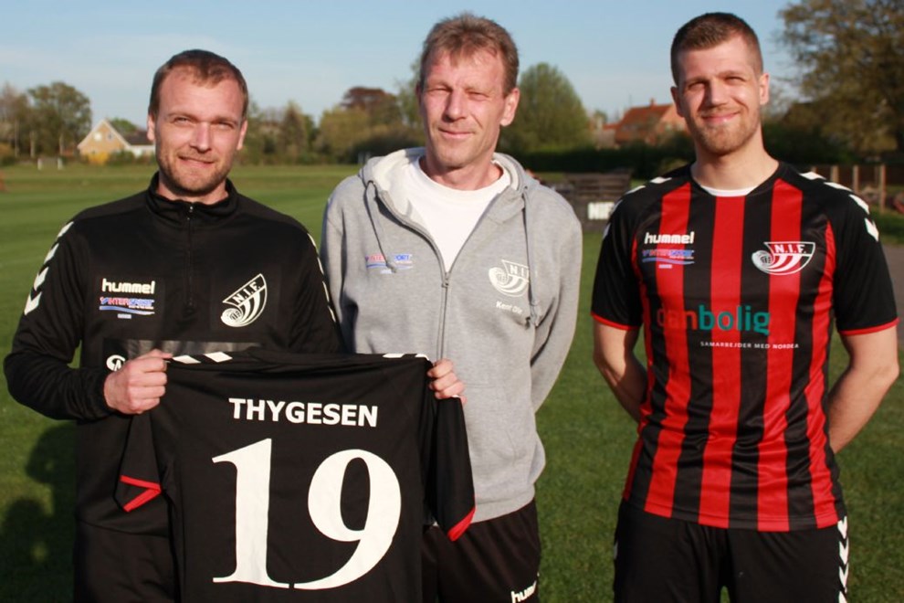 Kim Thygesen fr ny trnertjans