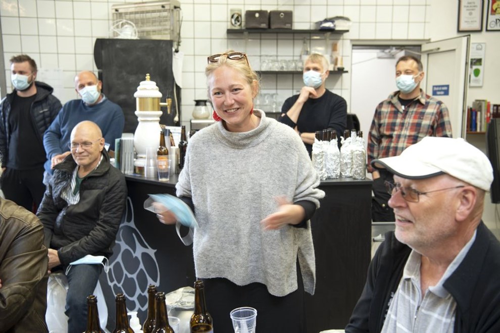 Ølkonkurrence: Prisen gik til eneste kvindelige deltager