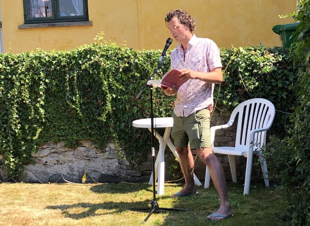 Nu er digterruten ben:G en tur sammen medMartin Andersen Nex