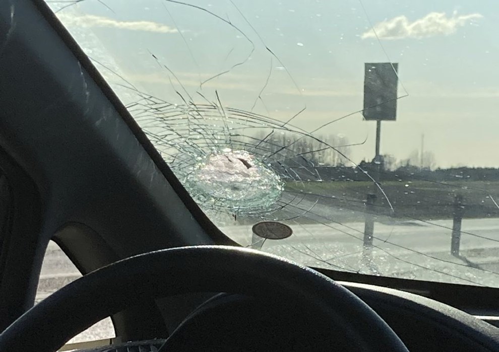 Se kortet: Her er danske bilister ramt af stenslag