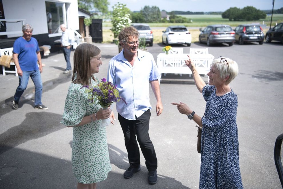 Ny butik i Poulsker: William Dam har fet voksevrk