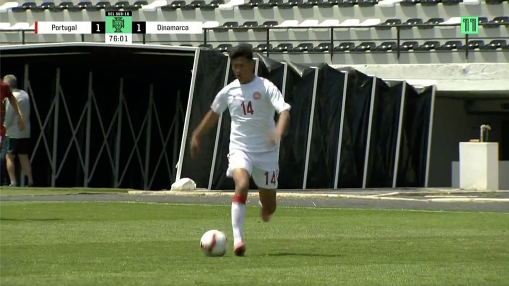 Phun Mang fik i dag sin debut p� U16-landsholdet